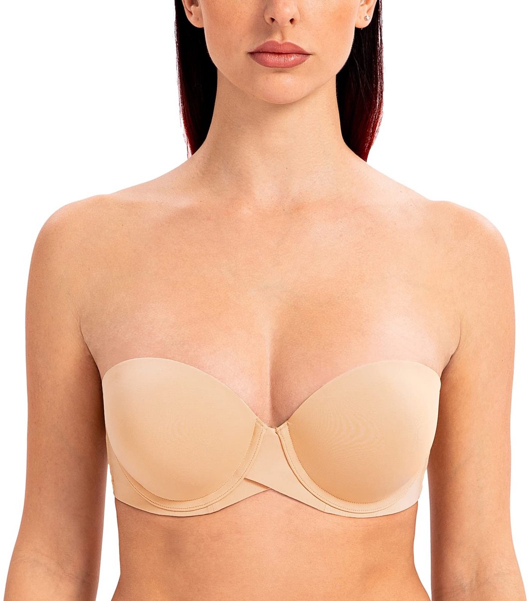 Strapless Push-Up Beha - Verstelbare Draagbanden - Sunkiss