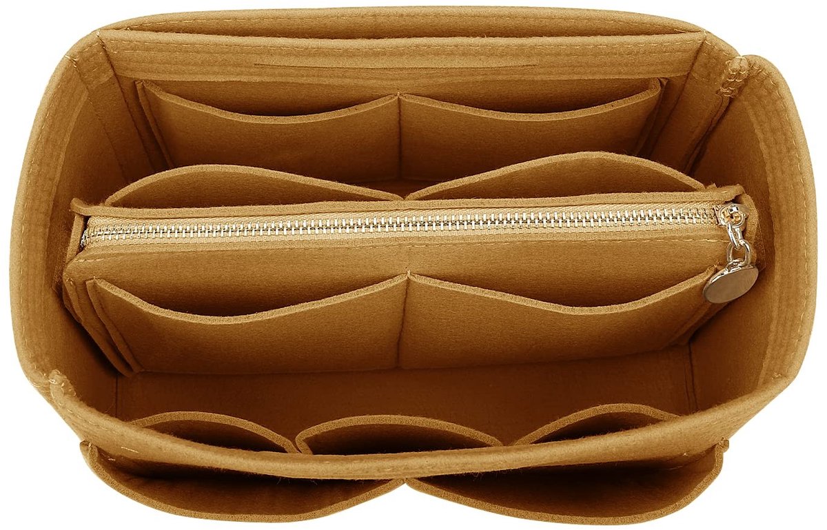 Tas Organizer - Wolmix met rits voor Speedy en Neverfull