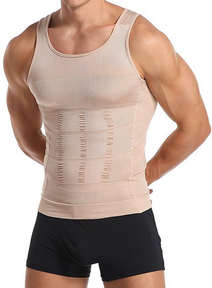Slimming Tanktop voor Mannen - Ademend en Elastisch