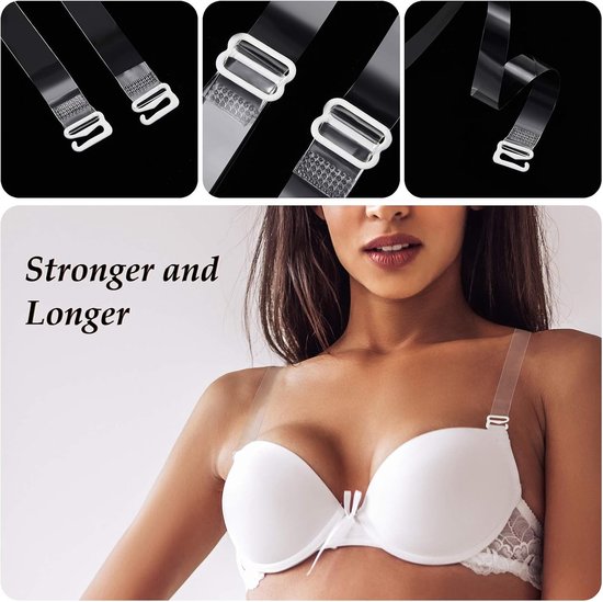 Onzichtbare Transparante Bh Haken, Vervangende Bh Haken, Antislip Bh Haken voor Strapless Bh's en Draagcomfort — afbeelding 2