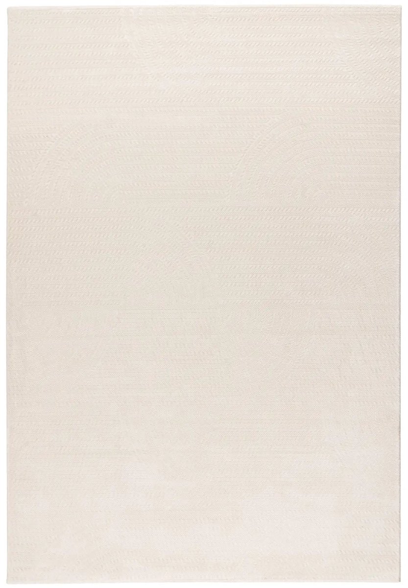 Dutch XXL Modern Vloerkleed | Tapijt | Tropez | Bogen | Crème | 120x170 cm