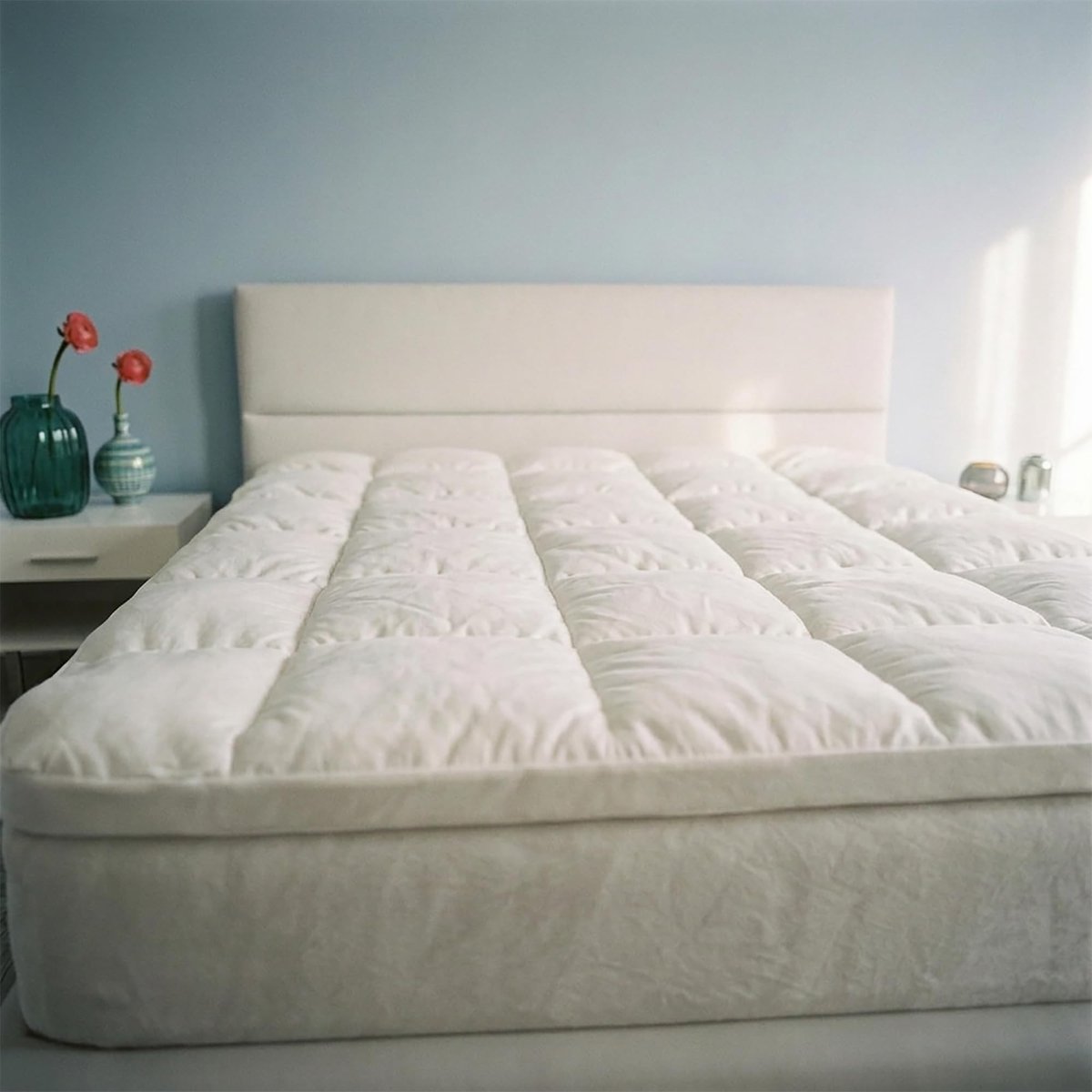 Quilted Topper - Single 80x195 cm - Polyester