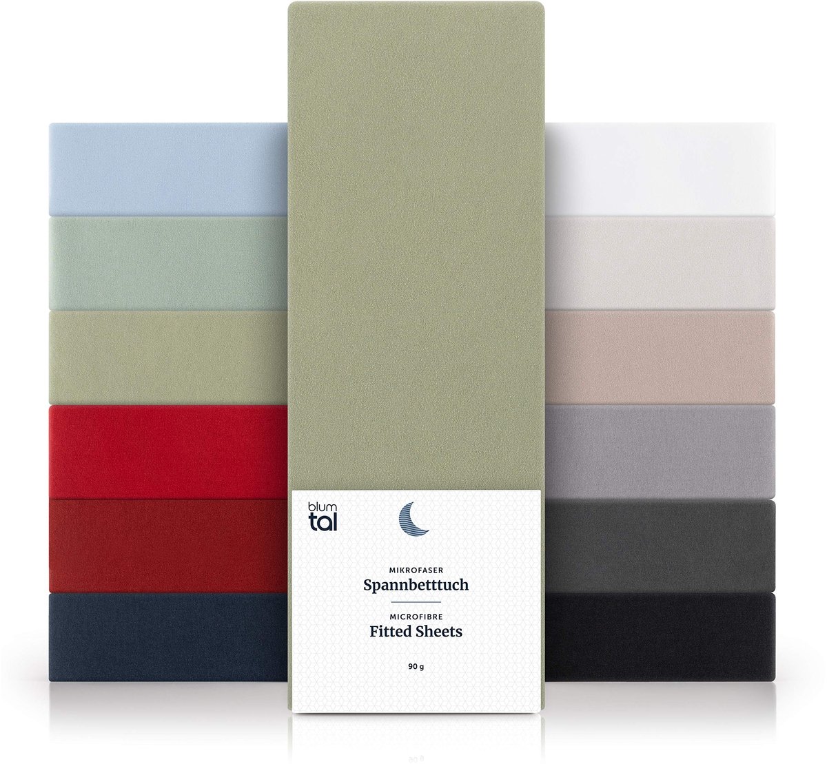 Hoeslaken Microvezel 180x200 cm - Oeko-Tex Gecertificeerd