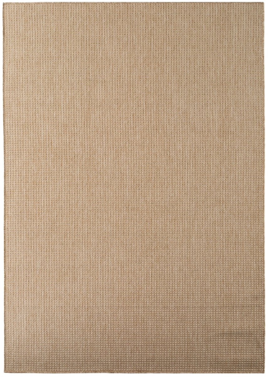 Dutch XXL Buitenkleed | Mira | Raster | Beige | 200x280 cm | Buitentapijt | Tuintapijt