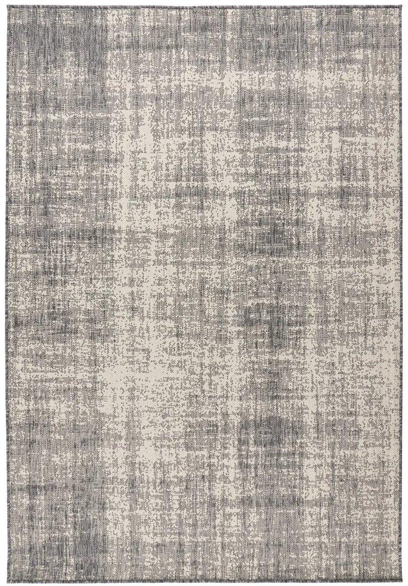 Dutch XXL Buitenkleed | Casa | Verweerd | Zilver | 60x110 cm | Buitentapijt | Tuintapijt