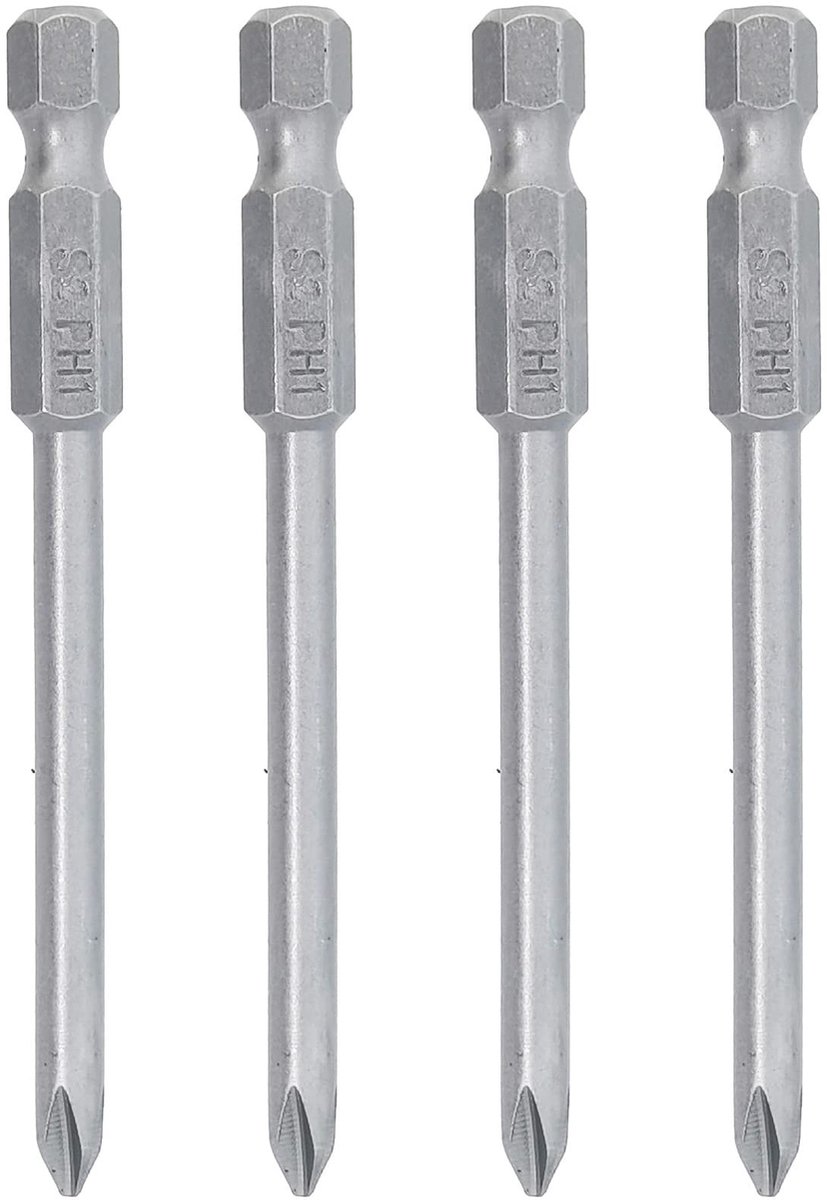 Korte Schroevendraaier Bits Set - 10 Stuks met Opbergdoos