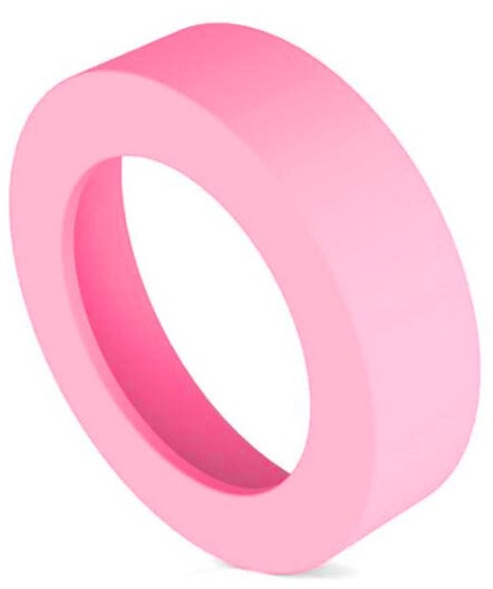 Eco-vriendelijke Siliconen Coaster voor Tumbler - Set van 4 Roze