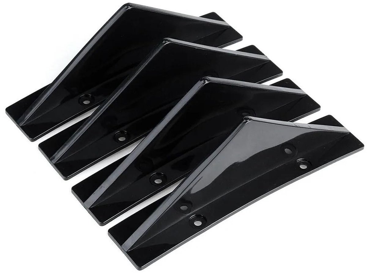 Krasbeschermers voor Achterbumper - Universeel Exterieuraccessoire (4 Stuks)