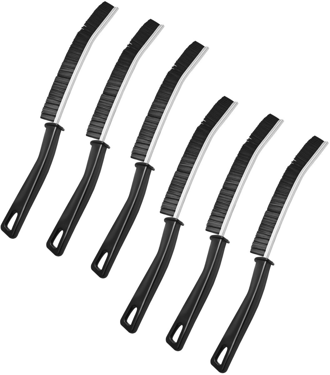 Set van 6 Schoonmaakborstels - Voor Kieren en Scheuren