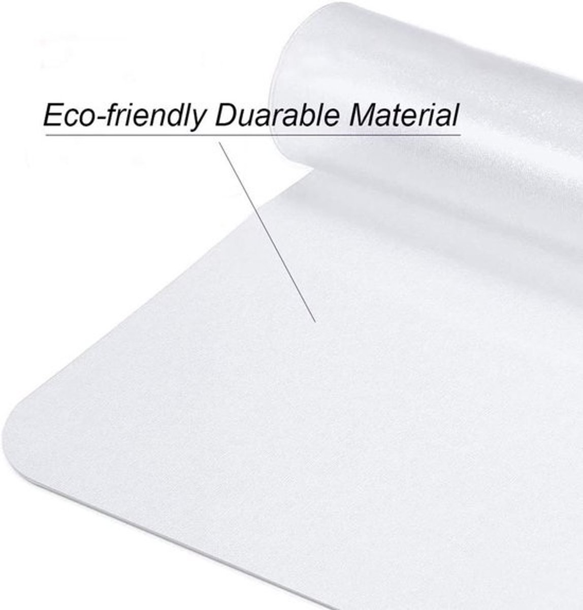 Bureau Onderlegger - Bureau Pad Deskmat - Bureau Beschermen - Waterproof PVC Materiaal - 30x70cm - Mat Transparant