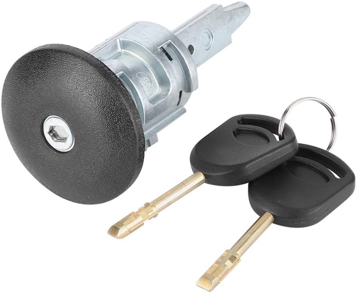 Deurcilinder set voor auto met 2 sleutels, geschikt voor Ford Transit MK6 2000-2016, vervangingsonderdeel, auto-accessoires, beveiliging
