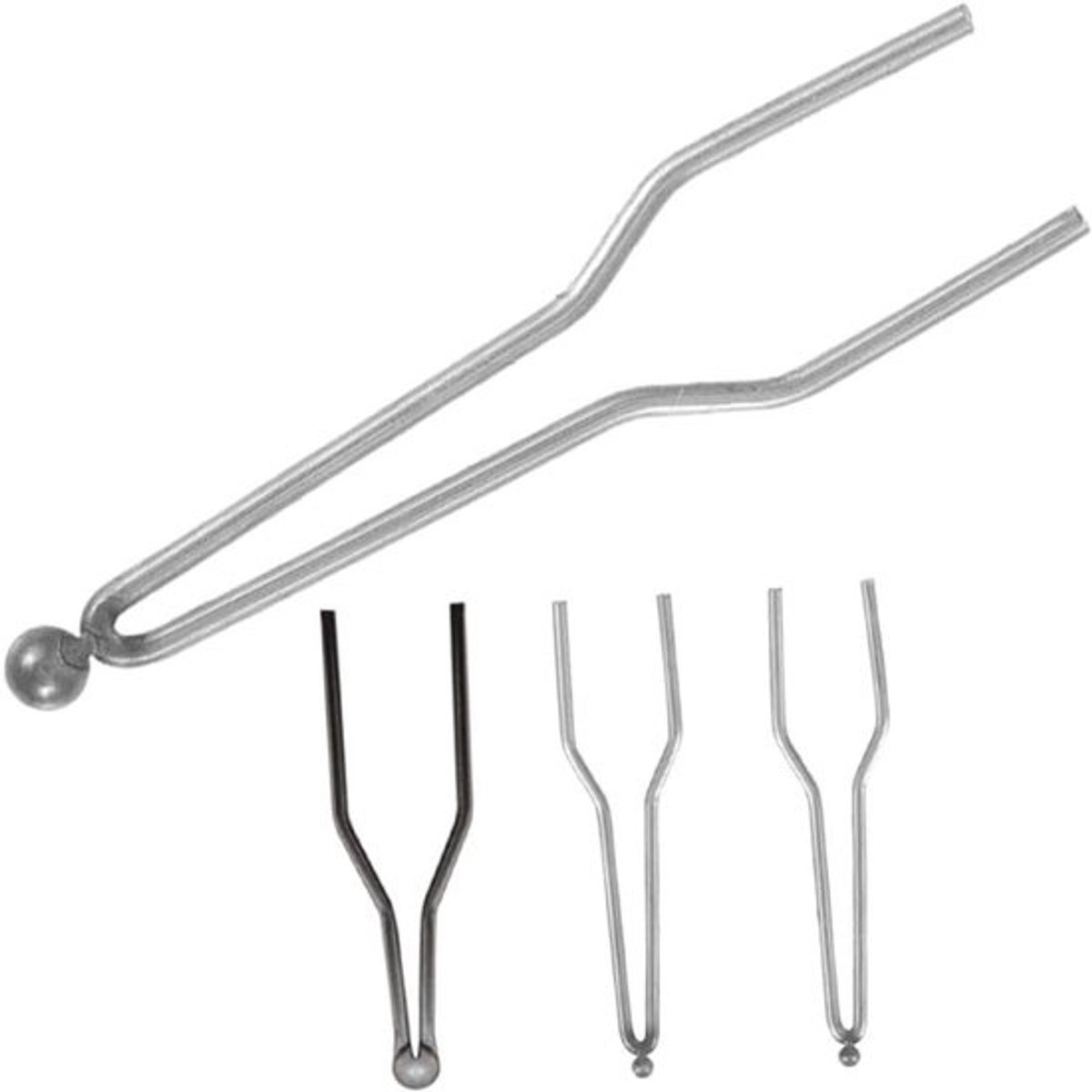 Houtbrander Tips Set - Pyrografie Punten - Gedetailleerd Houtbranden - Hoge Weerstand Ontwerp - 3.5 cm - Zilver