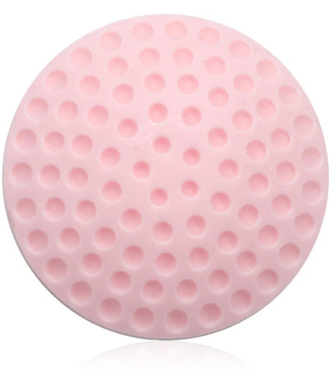 Anti-botsing pad voor muur - Zacht rubber - Roze set van 5