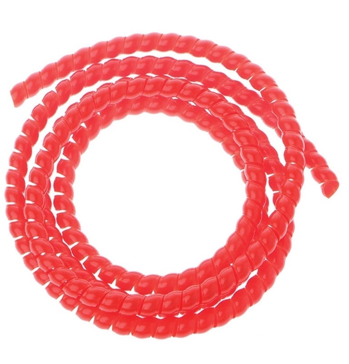Vlamvertragende Spiraalwikkeling - 2 Meter - Rood