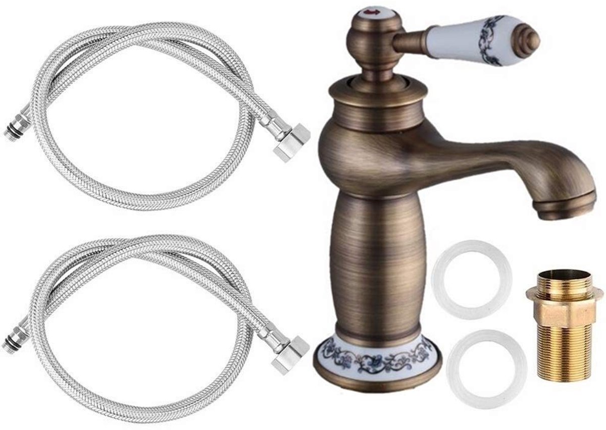 Retro Messing Mengkraan - Voor Badkamer en Keuken