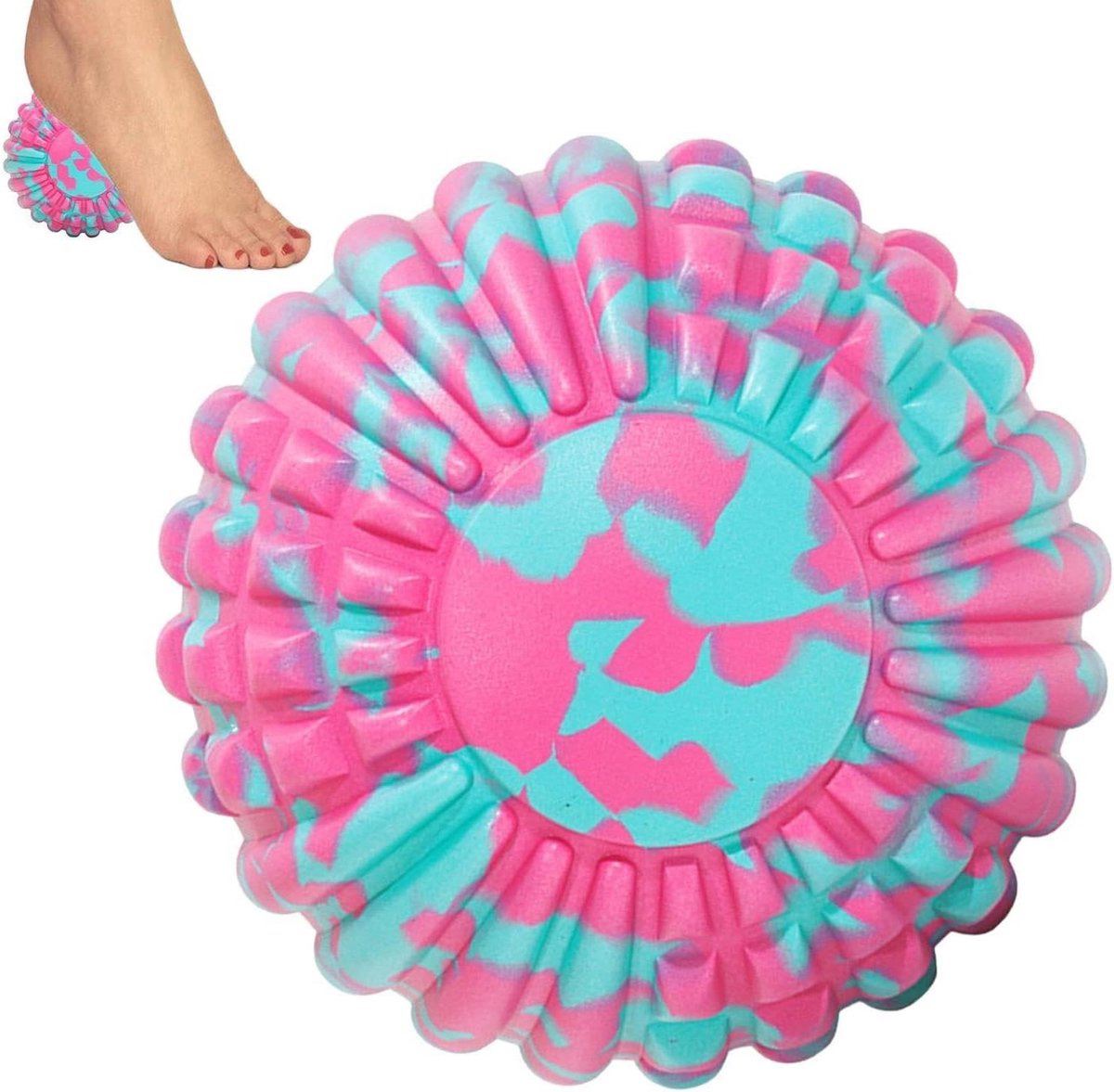 Spiermassagebal - Fitness bal - Spierherstel - Diepe weefselmassage - 12.3 cm - Zwart