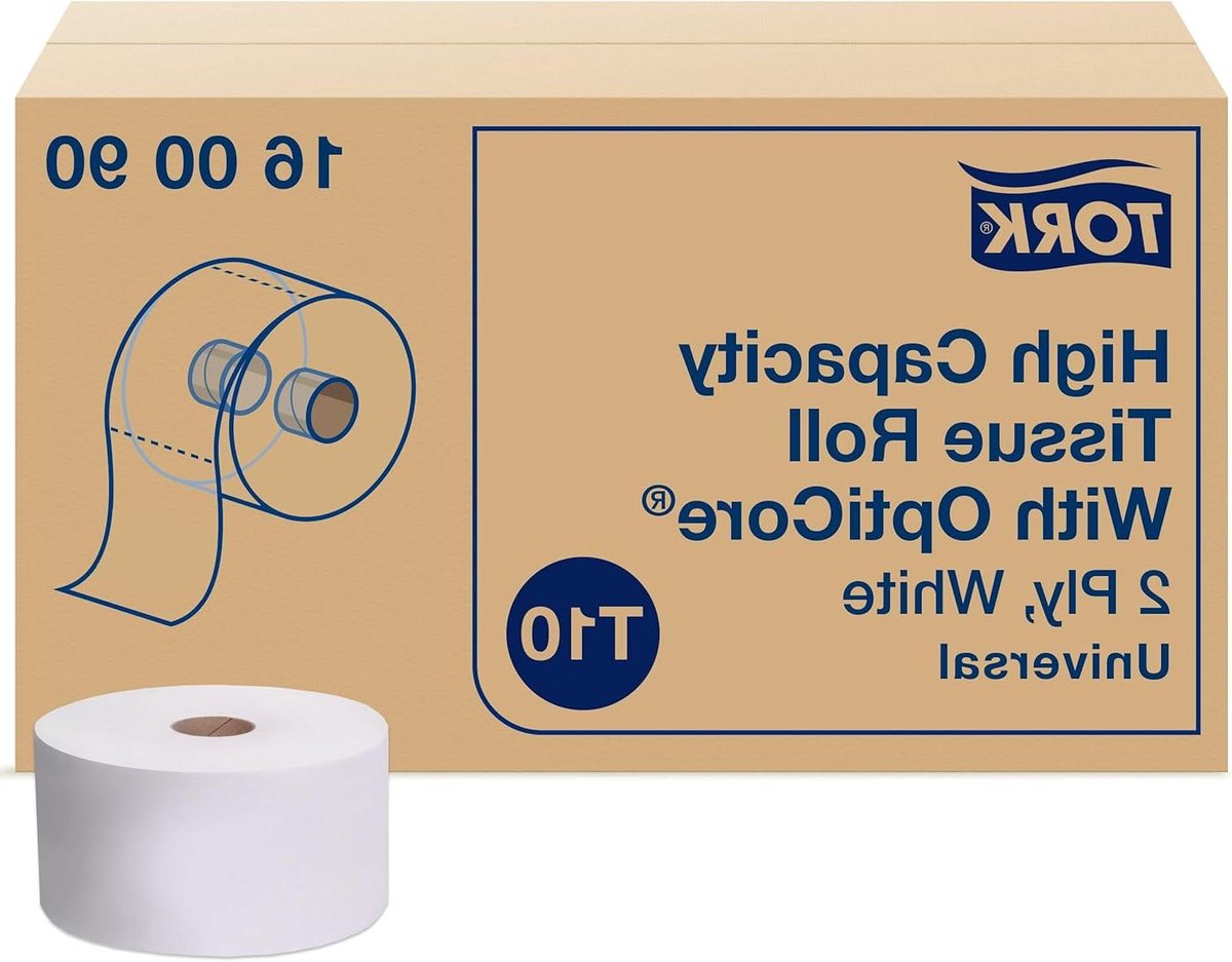 Universele Badtissues - Toiletpapier Rollen - Hygiënisch Werken - Hoge Capaciteit - 24000 Vellen - Wit