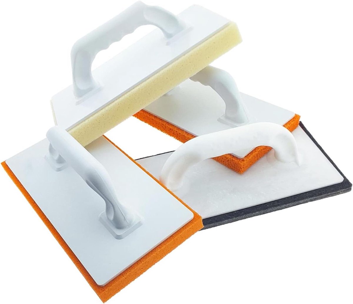 Raspplank Set - Voegplank Spons - Tegelwerk Afwerken - Verschillende Coatings - 280 x 140 mm - Set van 4