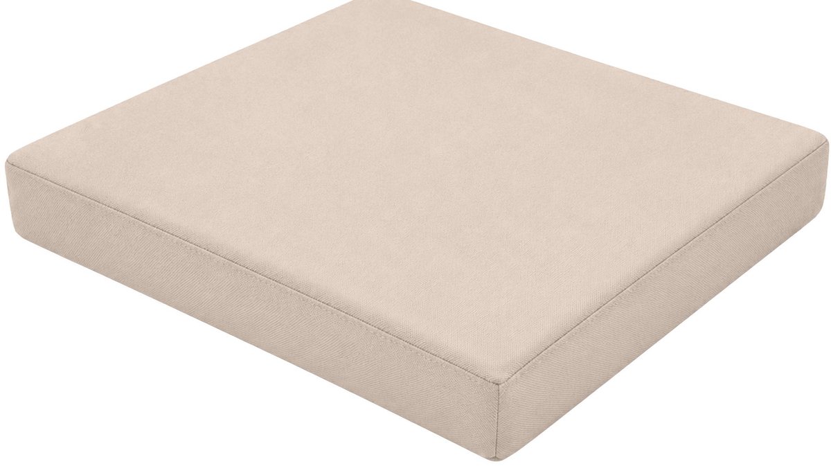 CLP Lotta Tuinkussen - Zitkussen voor Tuinstoel - Stoelkussen - Landelijk Design - creme