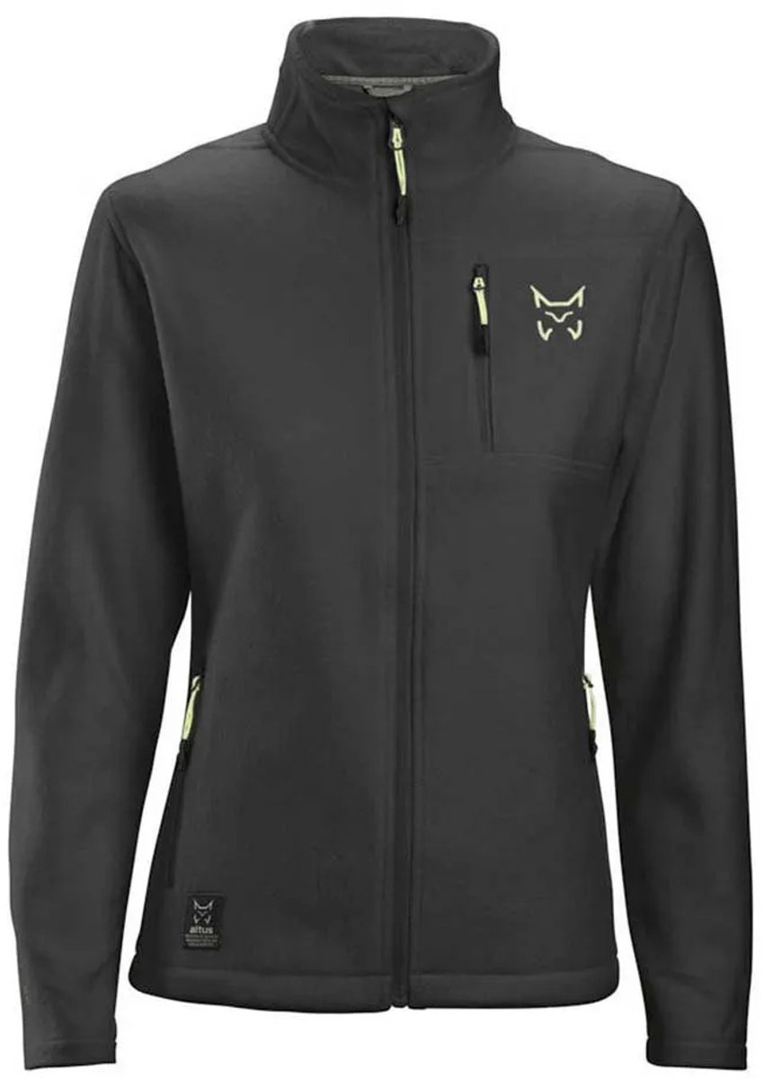 Altus Lombardia Fleece Met Volledige Rits Grijs S Vrouw
