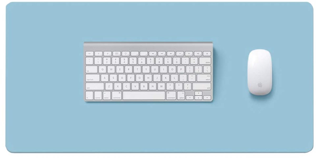 Dailygoods - Desk Mat - Dubbelzijdige Muismat 80x40cm voor Kantoor en Thuis