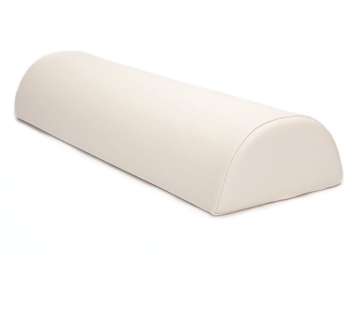 Dailygoods - Halfronde Knierol voor Massagestoelen - Maat M: 65 x 22 x 11 cm (Beige)