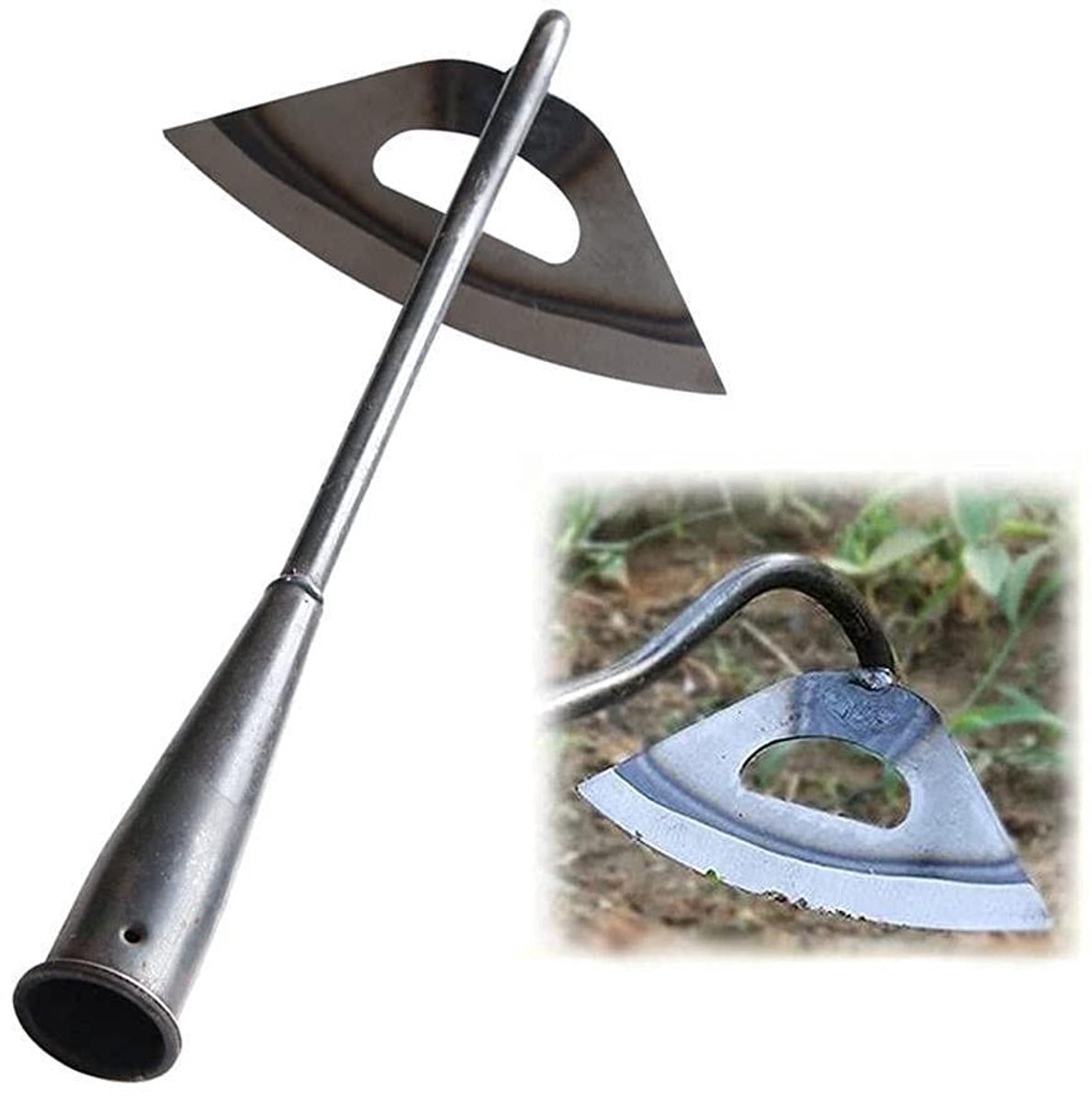 Dailygoods - Hoogwaardige Roestvrijstalen Onkruid Houder - Tuingereedschap