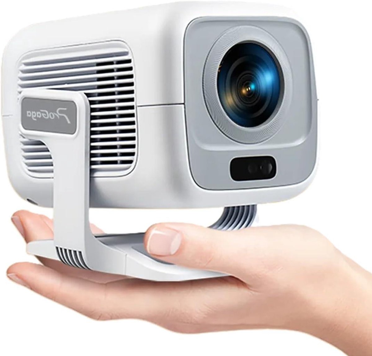 Mini Projector - Draagbare Beamer - Home Cinema - Automatische Focus - 120 inch - Wit
