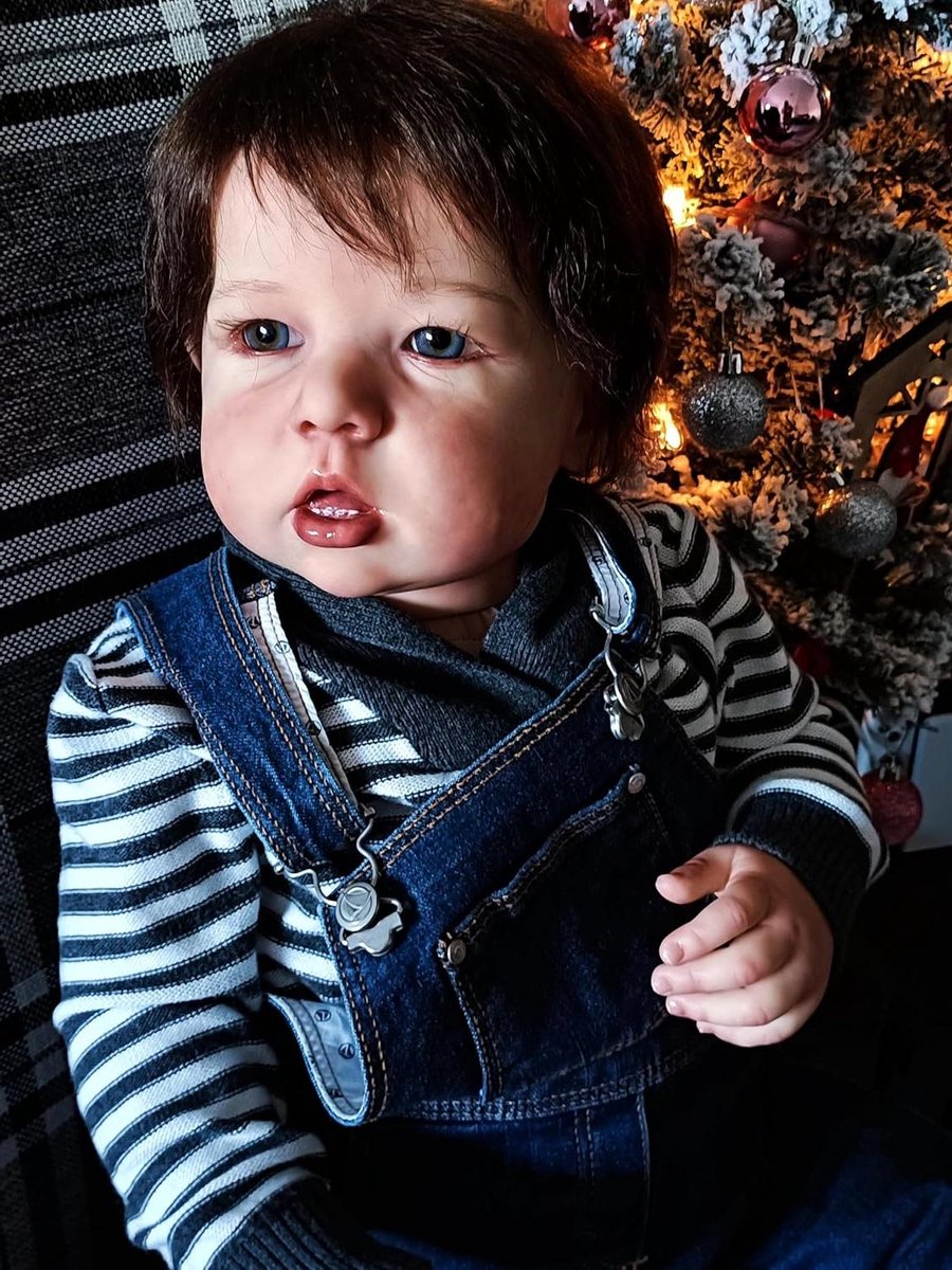 Babypop Volledig Siliconen - Levensechte Pop Jongen - Rollenspel Kinderen - Anatomisch Correct - 50 cm - Niet gespecificeerd