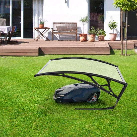 Robotmaaier Garage - Maairobot Overkapping - Bescherming Tuinapparatuur - UV Regen Hagel Bescherming - 100 x 78 x 50 cm — afbeelding 2