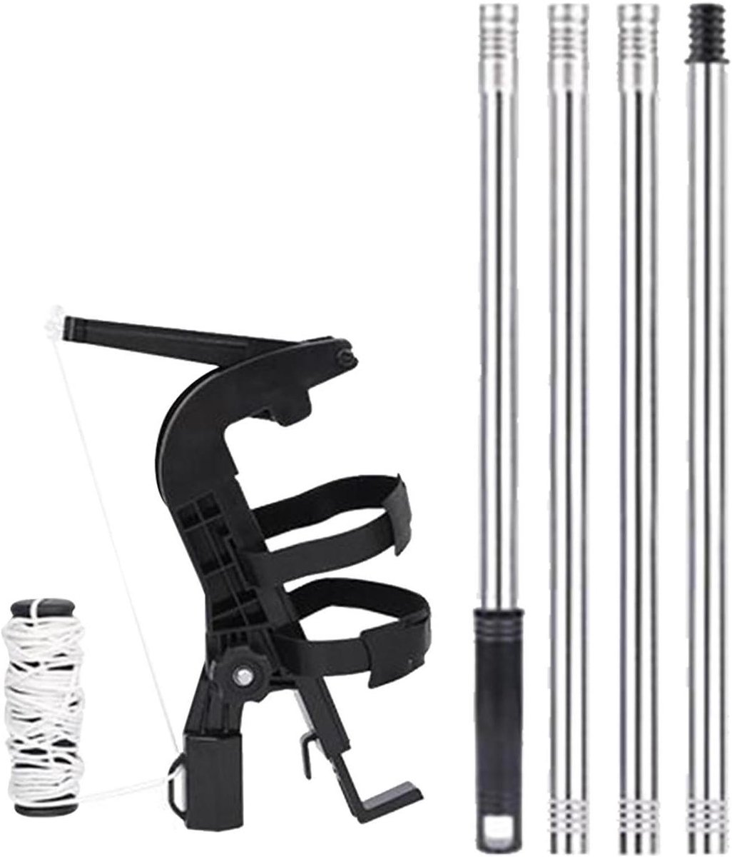 Spray Can Extension Pole - Verstelbare Sproei Adapter - Hoge Plekken Bereiken - Multi-hoek Precisie - 2.8 meter - Veelkleurig