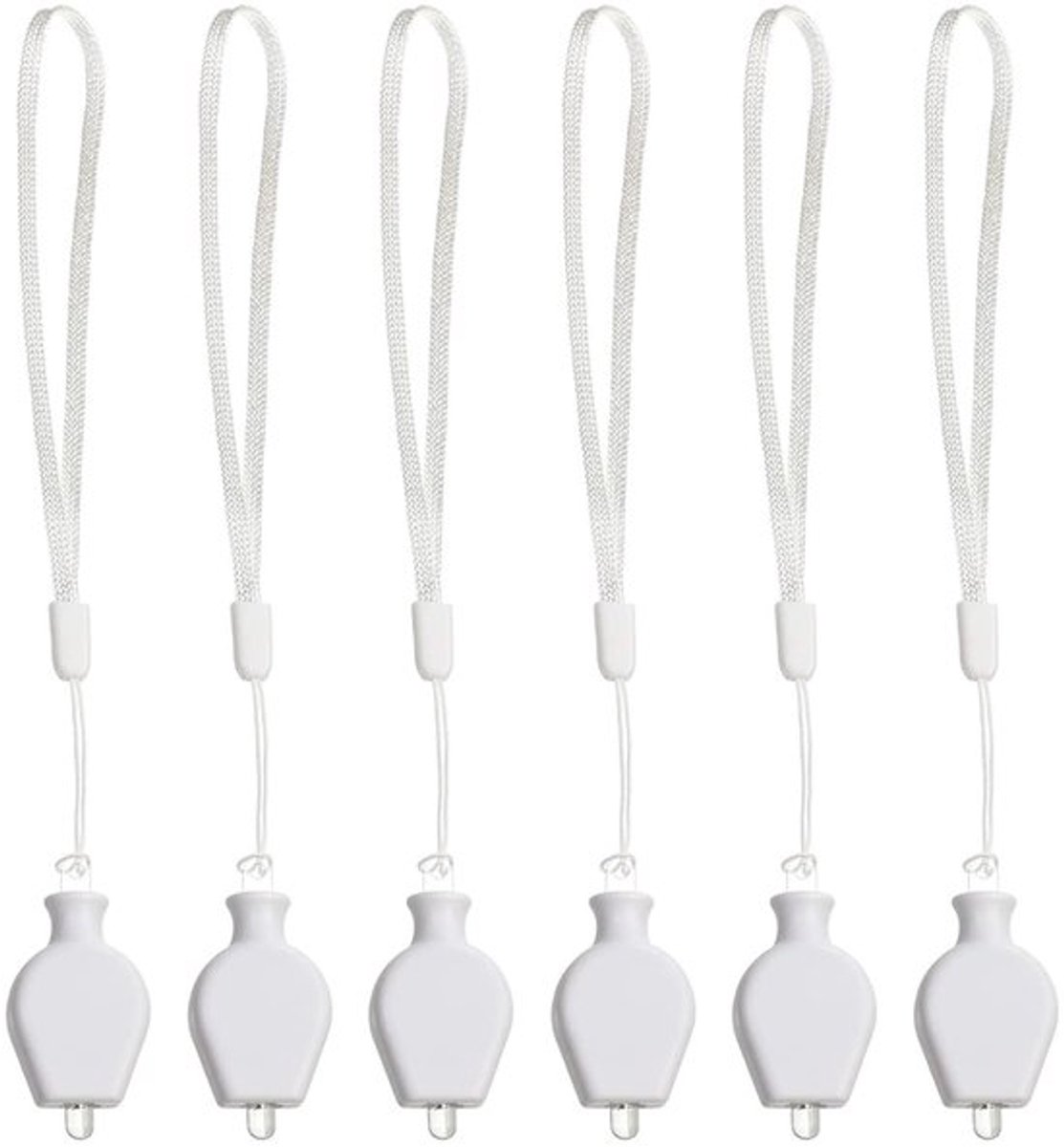 - LED Ballon Lichten - Sfeervolle Verlichting - Warm Wit - Feestdecoratie - Perfect voor Binnen en Buiten - 6 LED Lampen