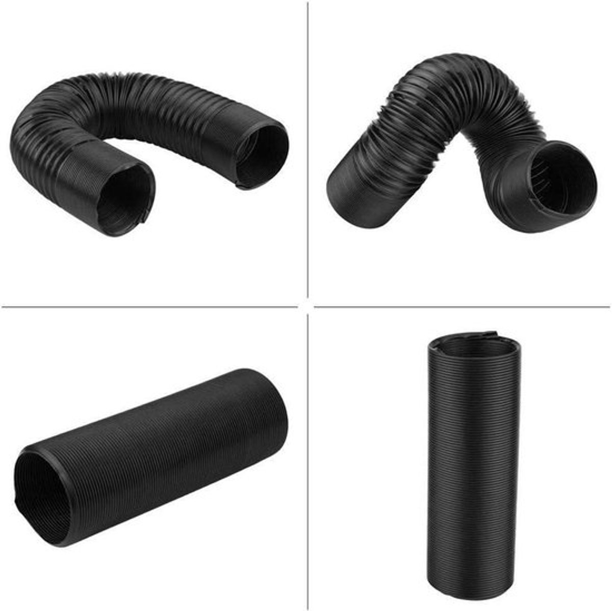 Universele flexibele siliconen luchtinlaatslang - 63 mm/76 mm - Gemodificeerde luchtinlaat - Uitbreiding
