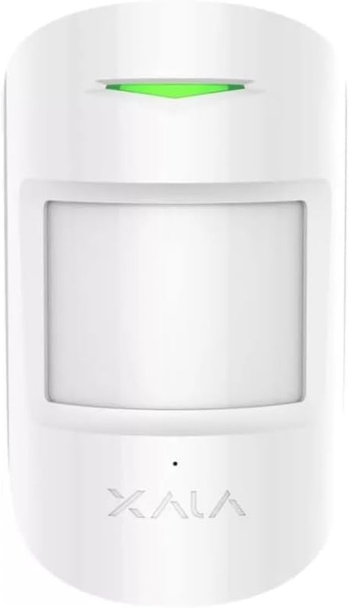 Combinatie Melder - Glasbreuk Bewegingsmelder - Woningbeveiliging - Dierenimmuniteit tot 20kg - 12 meter bereik - Wit