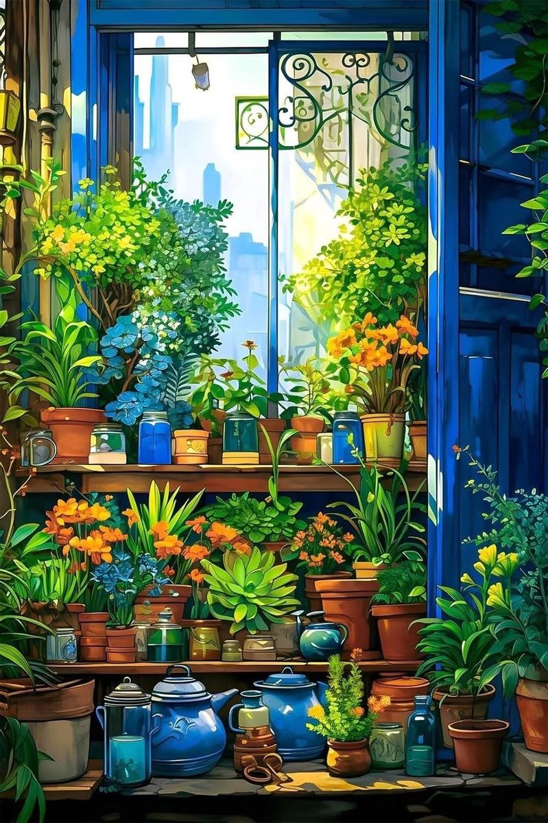 Puzzel 3000 stukjes - Volwassenen puzzel - Ontspannend spel - Educatief en uitdagend - 122 x 81 cm - Groene planten