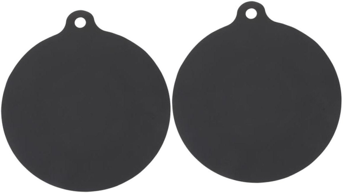Inductiekookplaat Mat Kookplaat Beschermer Aanrecht Beschermen Hittebestendig Antislip 19x16.5CM Zwart