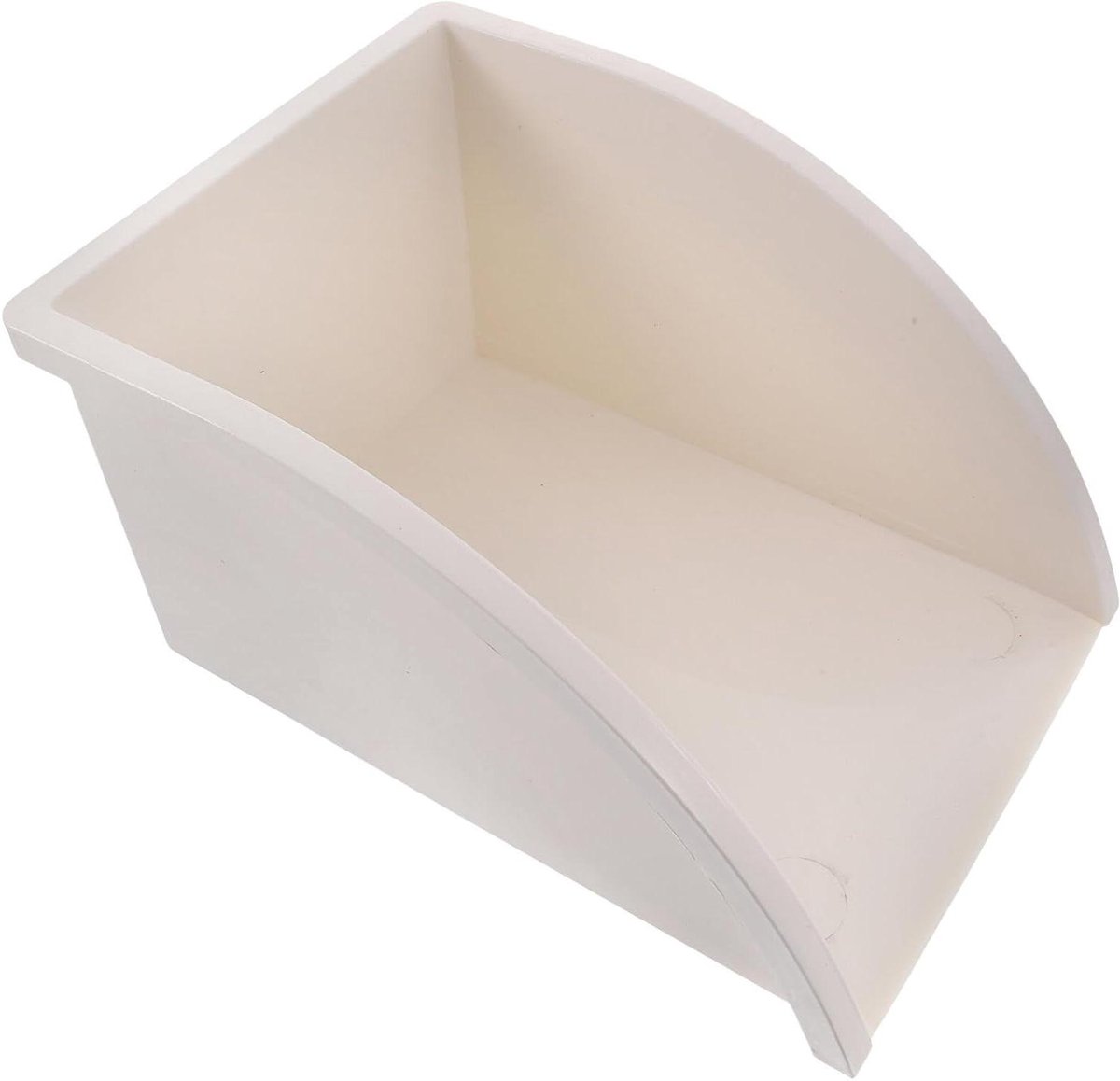 Wateropvangbak Dakgoot - Regenpijp Aansluiting - Dakgoot Beschermen - Vochtbestendig Vlamvertragend - 28x20.5cm - Wit