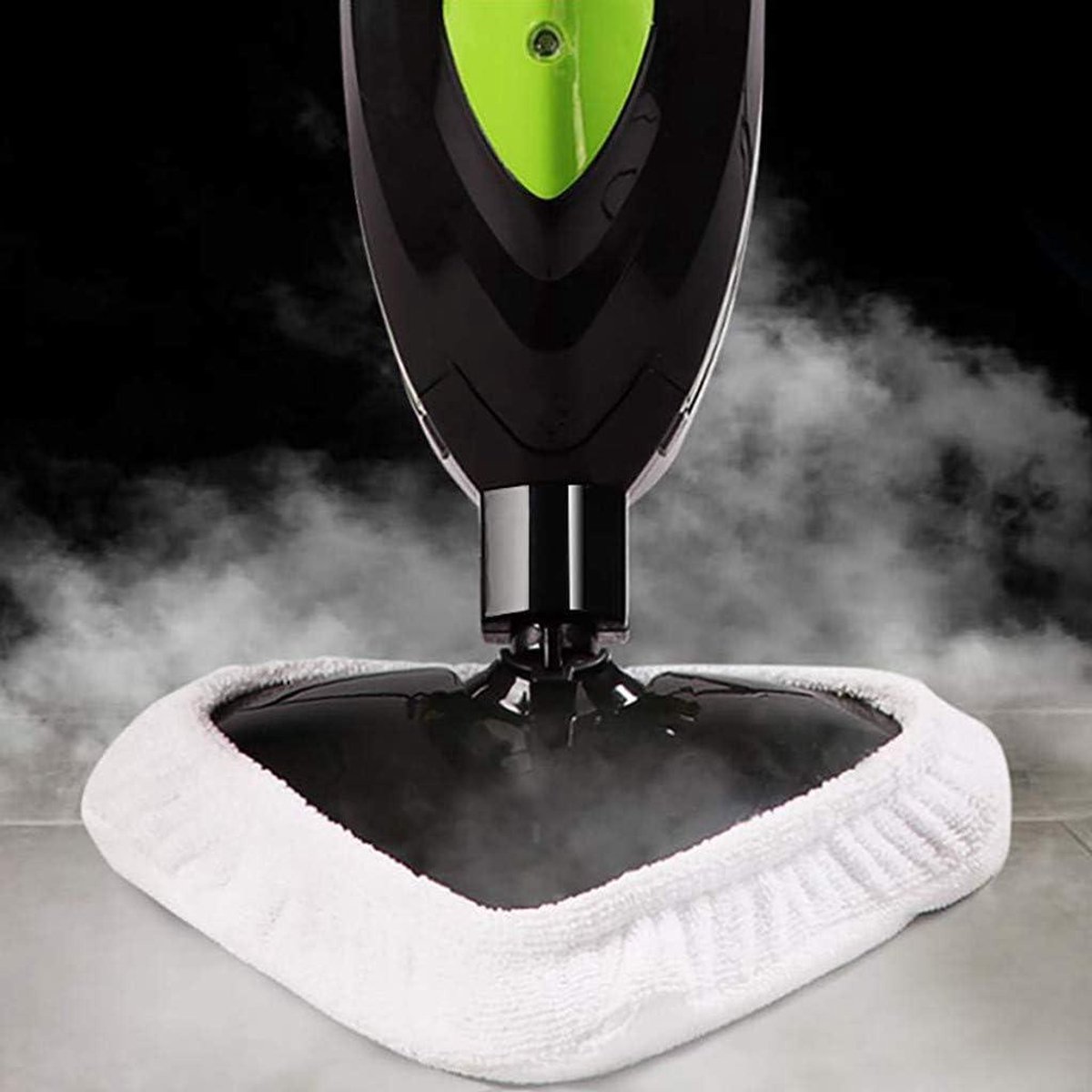 Stoommop Hoofd - Stoomdweil Pad - Vloeren Reinigen - Microfiber Materiaal - 1 Stuk - Wit