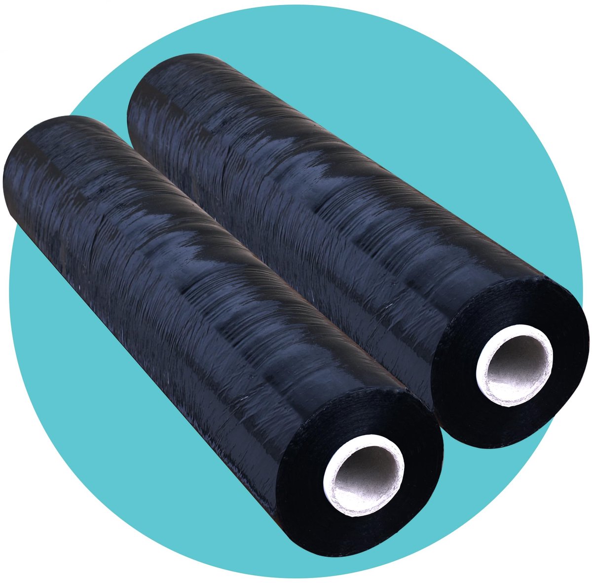SnelShoppen - Triplast Pallet Stretch Shrink Wrap Roll 400mm x 250m - Heavy Duty Pallet Wrap, Sterke Plastic Wrap, Verpakking Folie, Bagage Wrap, Zwar