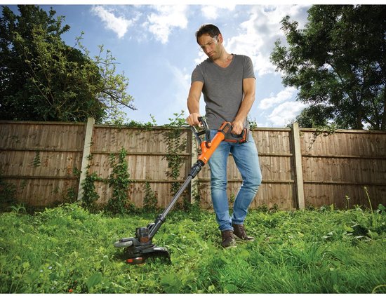 BLACK+DECKER STC1840PC-QW Grastrimmer - 18V - 26cm - inclusief accu en lader van BLACK+DECKER — afbeelding 3