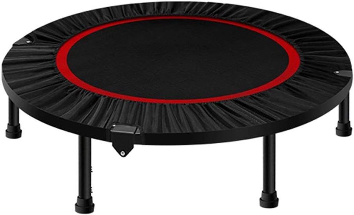 Fitness Trampoline - Mini Trampoline Aerobic - Thuis Gym - Lage Impact Cardio - 40 inch - Zwart