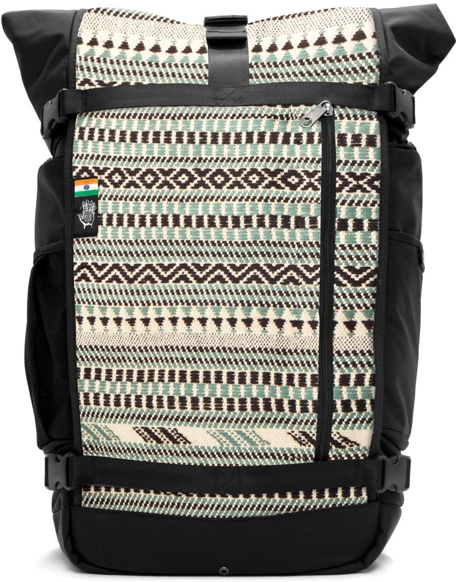 Ethnotek Raja 46 Liter Rolltop Rugzak / Backpack - Geschikt voor 15-17 inch laptops - Reistas / Handbagage