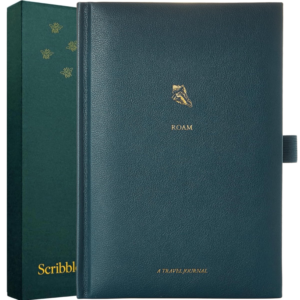 SnelShoppen - Scribble & Dot Reisdagboek - Luxe A5 Notitieboek met Leuke Illustraties voor Reizen, Avonturen, en Herinneringen - Perfect voor Kinderen