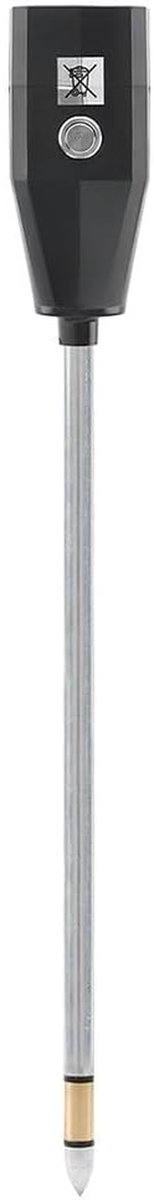 Bodem pH-meter - Vochtzuurtester Tuinsensor - Planten Groei Optimaliseren - Professionele 3-in-1 Sensor - 30 cm - Zwart