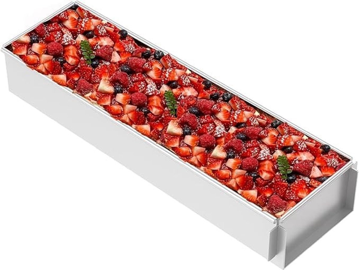 Dailygoods - Aluminium Tiramisu Cakevorm - Rectangular - Non-Stick