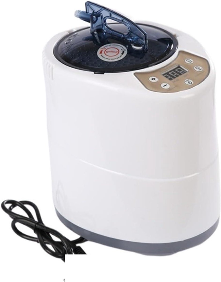 Stoomgenerator Sauna - Sauna Apparaat Stoom - Ontspanning Thuis - Roestvrijstalen Tank - 4L Capaciteit - Wit