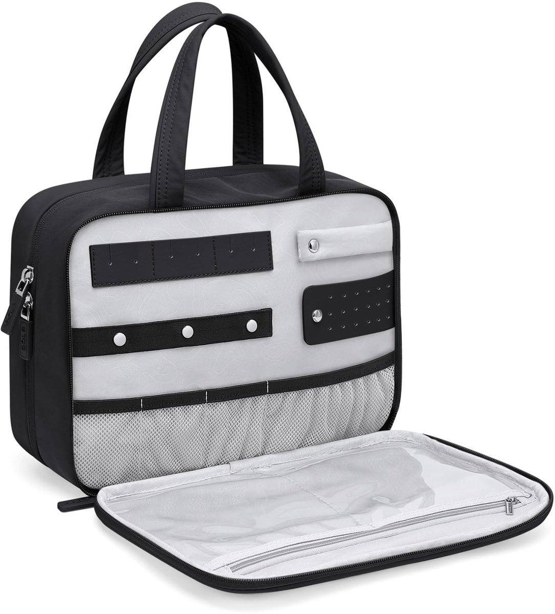 Dailygoods - Reistoilettas met Makeup Organizer en Hanger