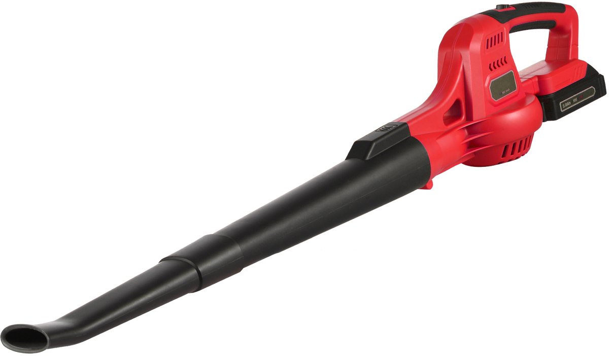 Accu Bladblazer 20V – 2 Snelheden 60MPH 130MPH – Met 2.0Ah Accu en Lader – Draadloze Bladblazer voor Tuin en Oprit