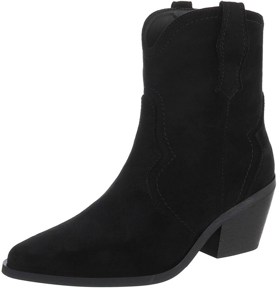 Enkellaars - Blokhak en Treklus - Dames Mt:38
