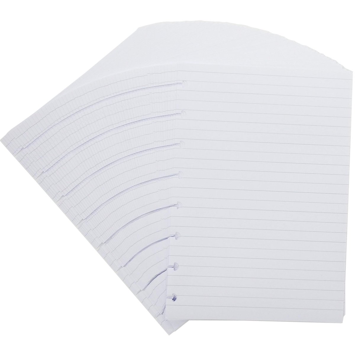 SnelShoppen - ITSYHPRO A5 Notitieboek-Planner, Ringbindervervanging, 8 Ringen, Gelinieerd Papier, 60 Vellen, Perfect voor Studie, Werk, Notities, Crea